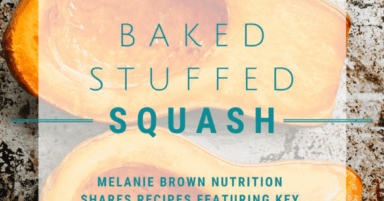 Baked stuffed squash